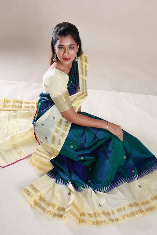 Pure Thirubuvanam Silk Saree